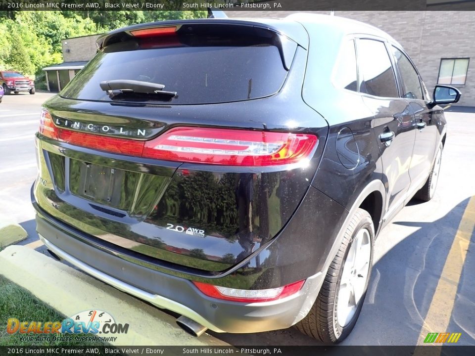 2016 Lincoln MKC Premier AWD Black Velvet / Ebony Photo #4