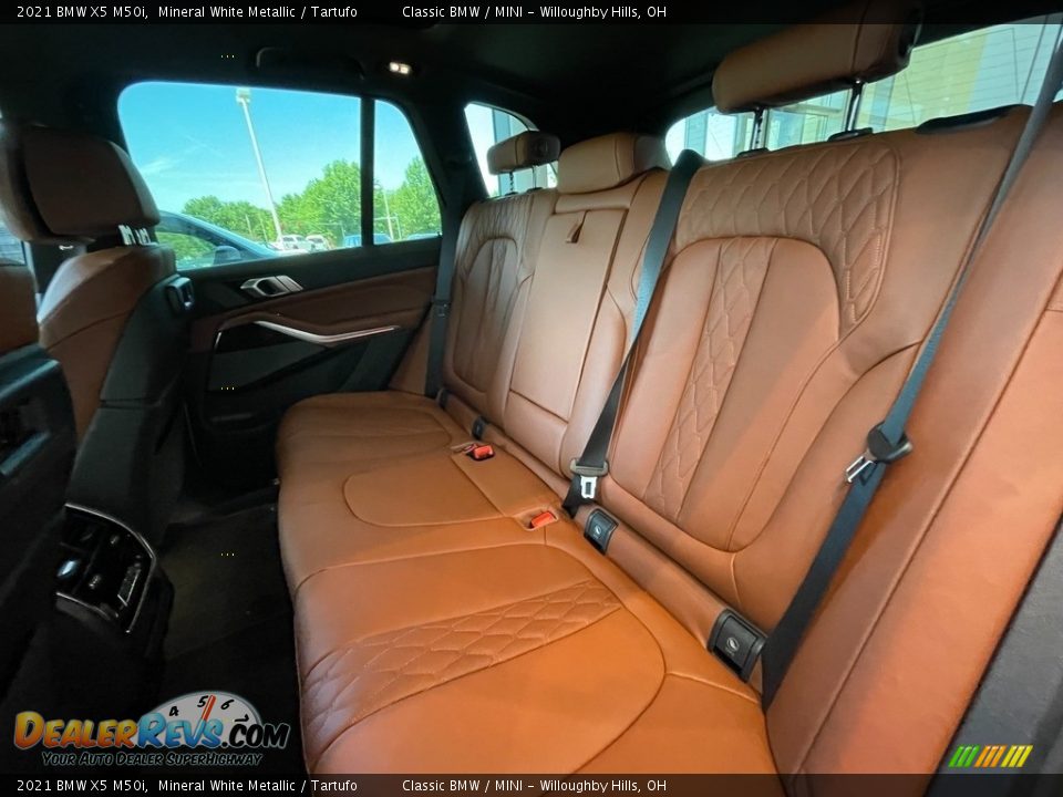 Rear Seat of 2021 BMW X5 M50i Photo #5
