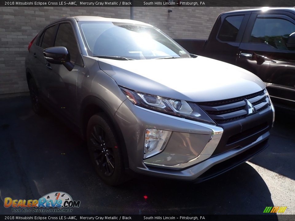 2018 Mitsubishi Eclipse Cross LE S-AWC Mercury Gray Metallic / Black Photo #4