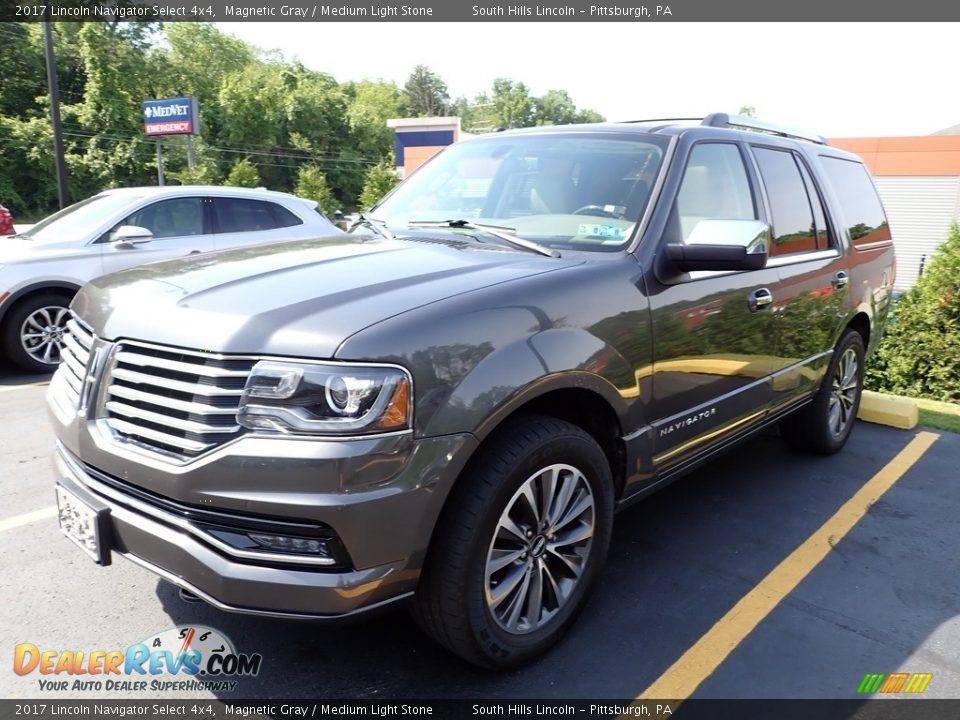 2017 Lincoln Navigator Select 4x4 Magnetic Gray / Medium Light Stone Photo #1