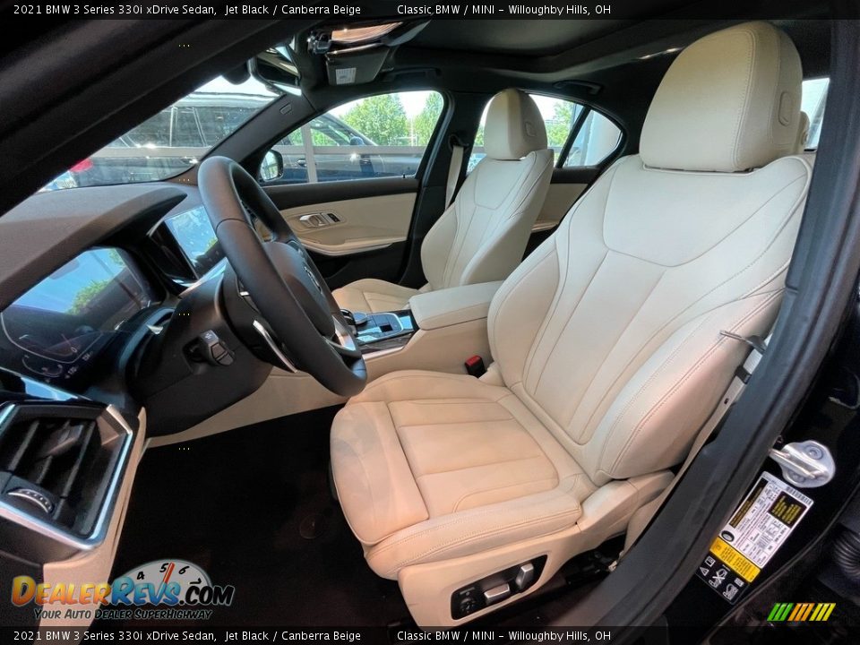 Canberra Beige Interior - 2021 BMW 3 Series 330i xDrive Sedan Photo #4