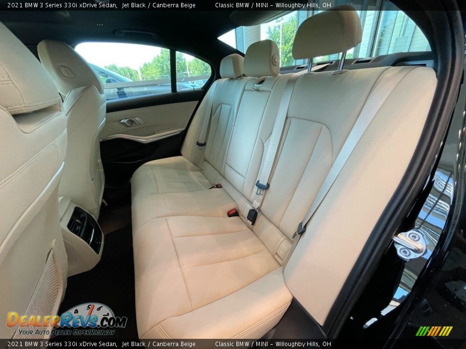 Rear Seat of 2021 BMW 3 Series 330i xDrive Sedan Photo #5