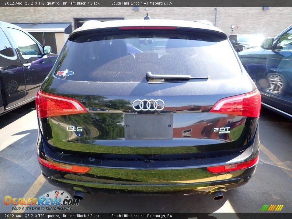 2012 Audi Q5 2.0 TFSI quattro Brilliant Black / Black Photo #3