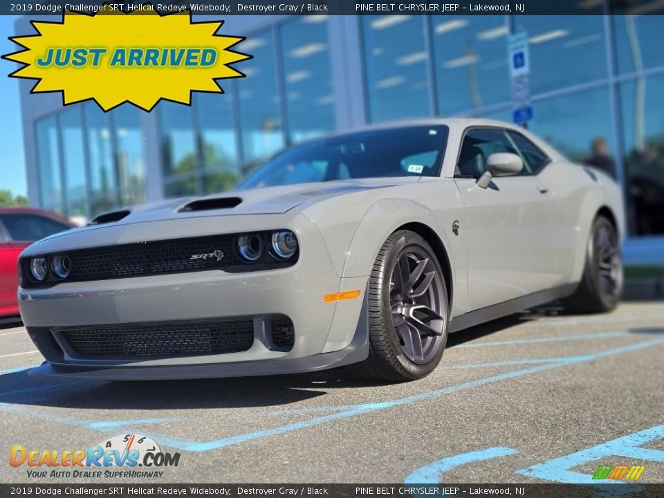 2019 Dodge Challenger SRT Hellcat Redeye Widebody Destroyer Gray / Black Photo #1