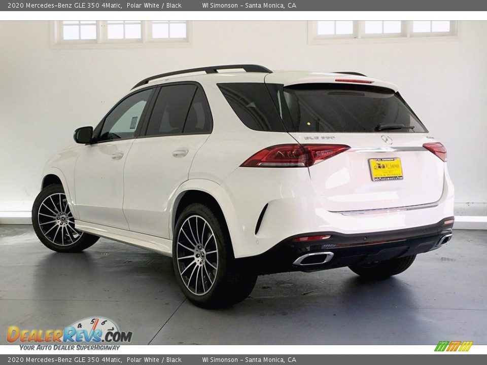 2020 Mercedes-Benz GLE 350 4Matic Polar White / Black Photo #2