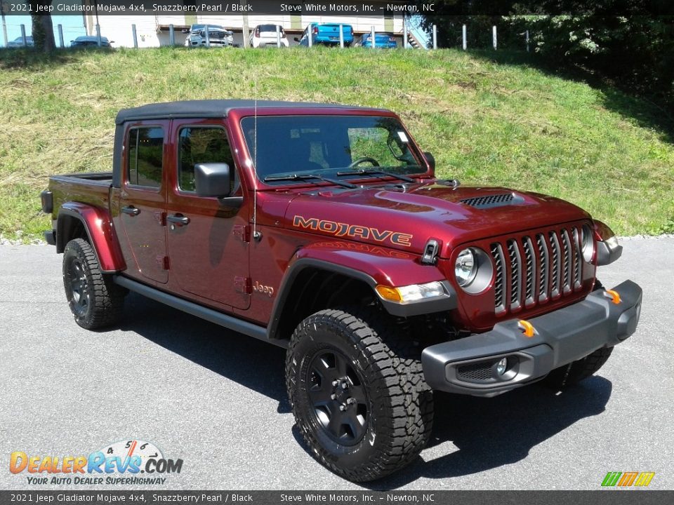 2021 Jeep Gladiator Mojave 4x4 Snazzberry Pearl / Black Photo #4