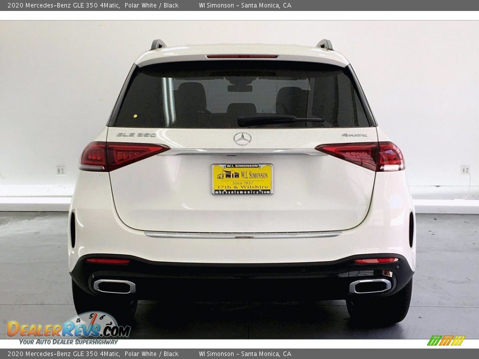 2020 Mercedes-Benz GLE 350 4Matic Polar White / Black Photo #3