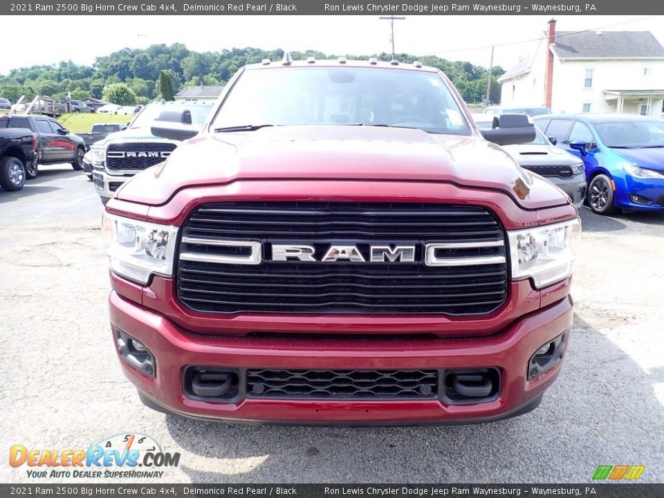 2021 Ram 2500 Big Horn Crew Cab 4x4 Delmonico Red Pearl / Black Photo #8