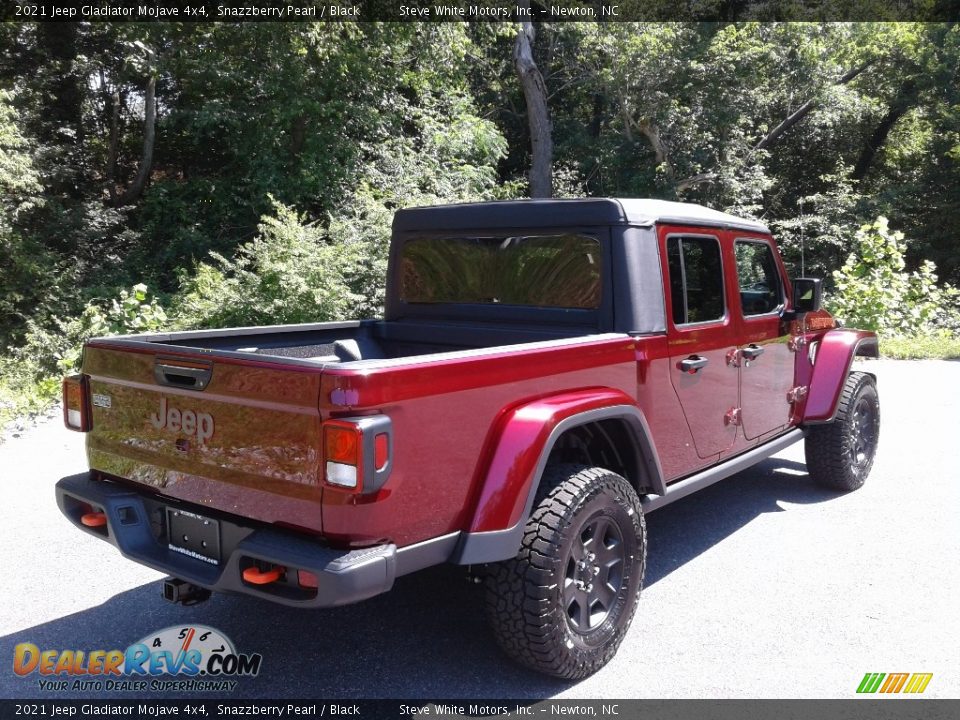 2021 Jeep Gladiator Mojave 4x4 Snazzberry Pearl / Black Photo #6