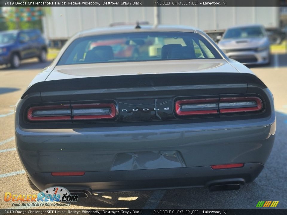 2019 Dodge Challenger SRT Hellcat Redeye Widebody Destroyer Gray / Black Photo #6