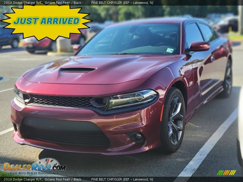 2019 Dodge Charger R/T Octane Red Pearl / Black Photo #1