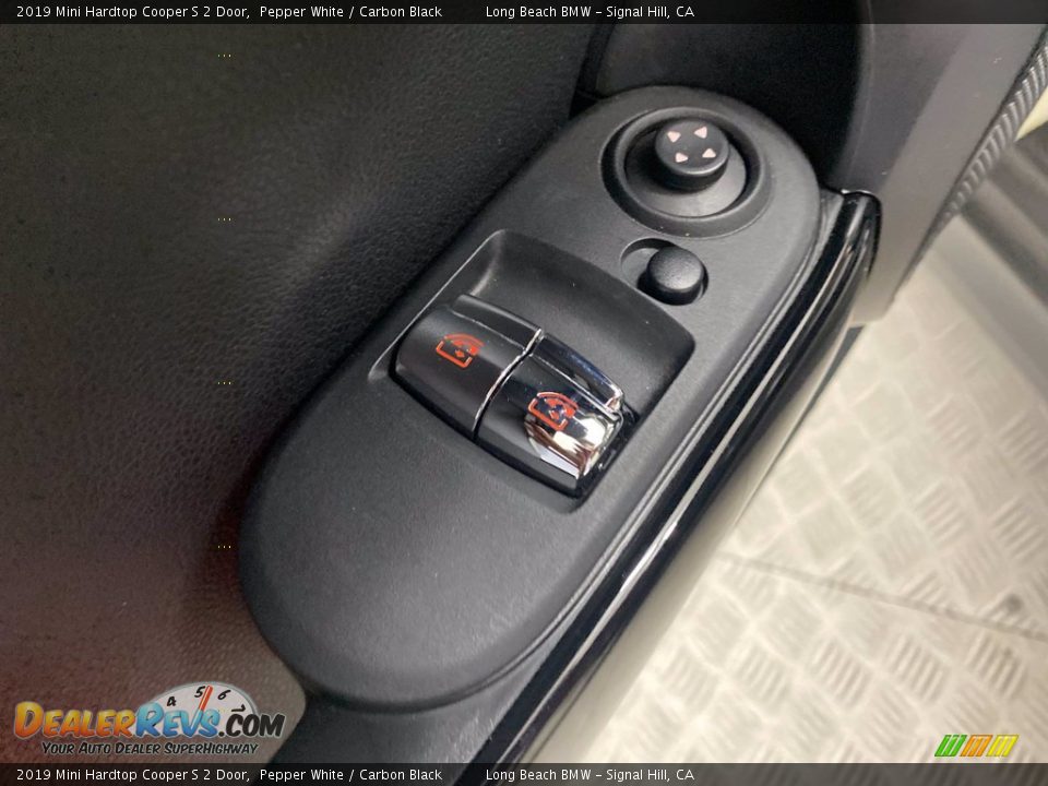 2019 Mini Hardtop Cooper S 2 Door Pepper White / Carbon Black Photo #14
