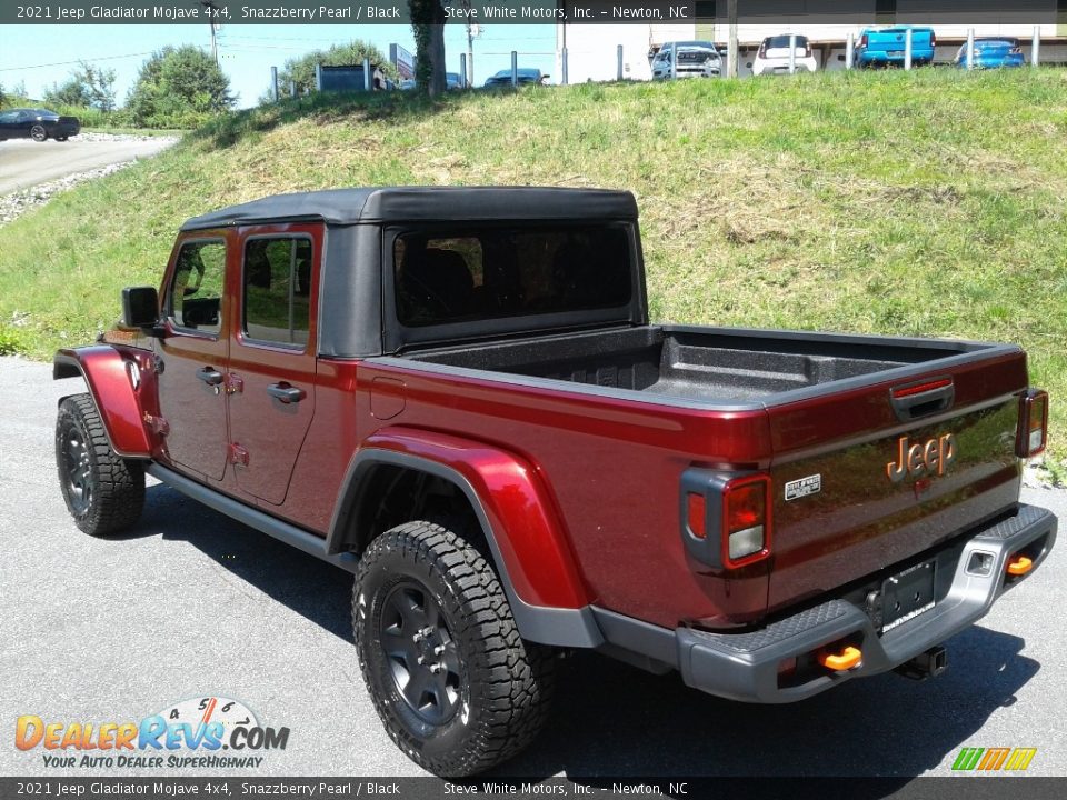 2021 Jeep Gladiator Mojave 4x4 Snazzberry Pearl / Black Photo #9