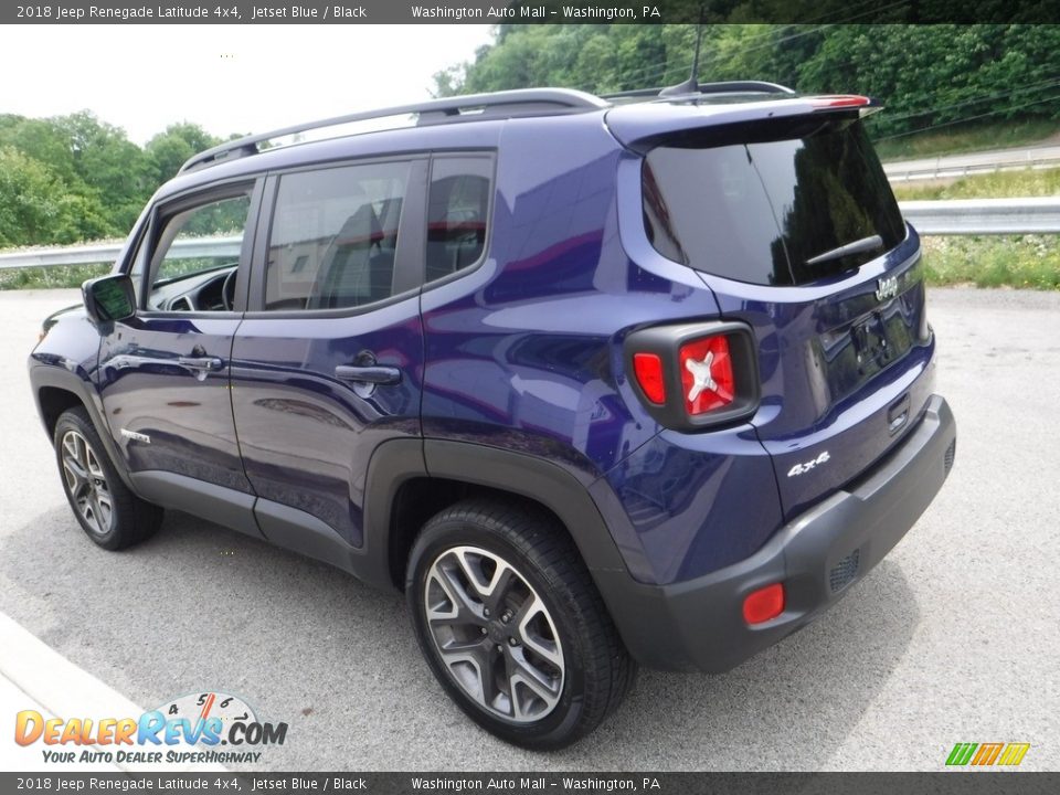 2018 Jeep Renegade Latitude 4x4 Jetset Blue / Black Photo #12