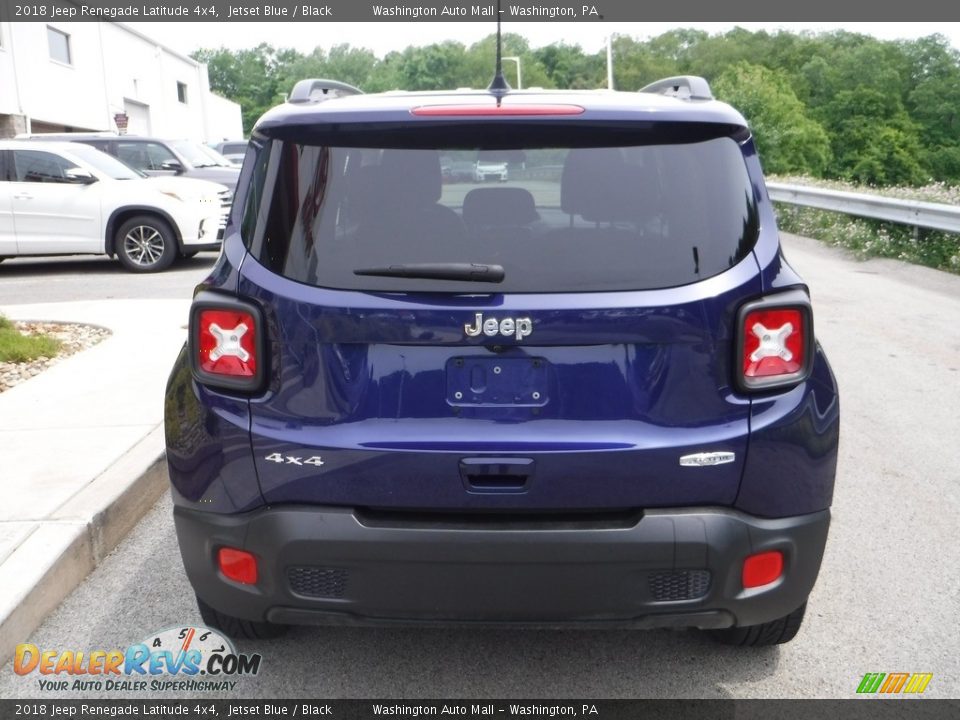 2018 Jeep Renegade Latitude 4x4 Jetset Blue / Black Photo #13