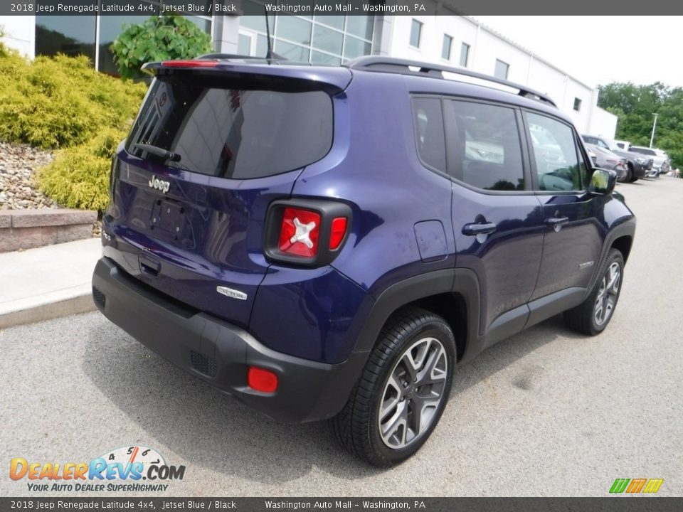 2018 Jeep Renegade Latitude 4x4 Jetset Blue / Black Photo #14