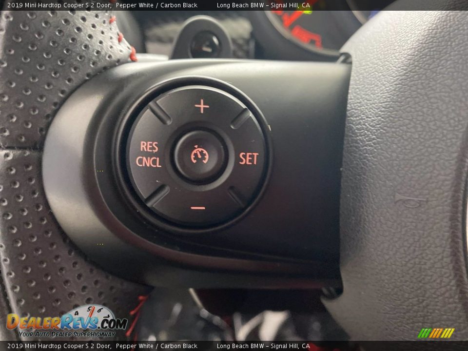 2019 Mini Hardtop Cooper S 2 Door Pepper White / Carbon Black Photo #19
