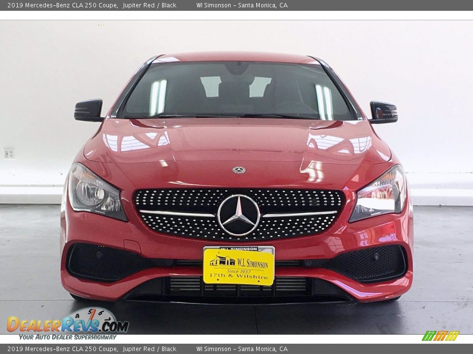 2019 Mercedes-Benz CLA 250 Coupe Jupiter Red / Black Photo #2