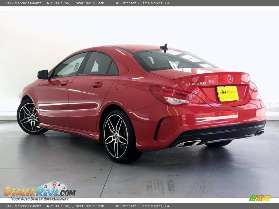 2019 Mercedes-Benz CLA 250 Coupe Jupiter Red / Black Photo #10