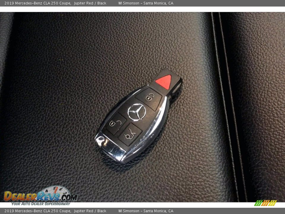 2019 Mercedes-Benz CLA 250 Coupe Jupiter Red / Black Photo #11