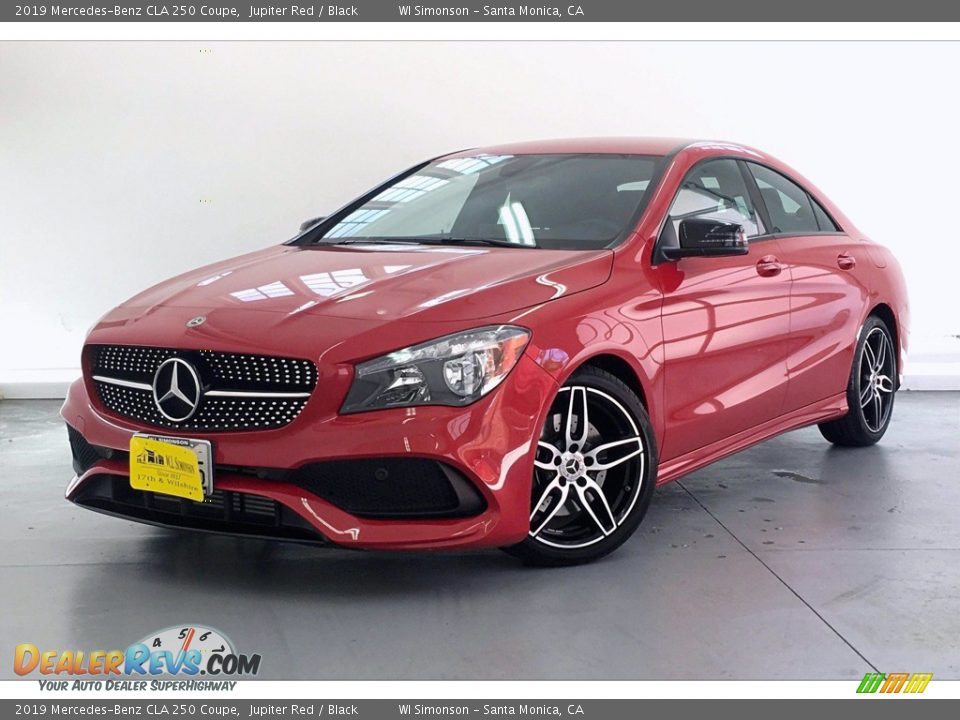 2019 Mercedes-Benz CLA 250 Coupe Jupiter Red / Black Photo #12