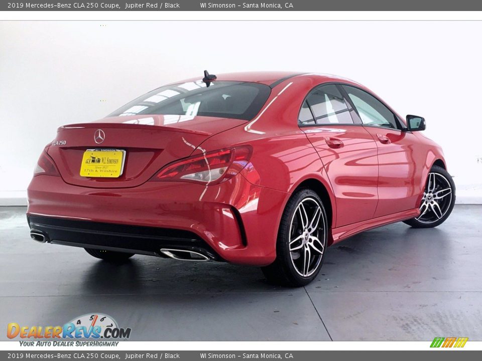 2019 Mercedes-Benz CLA 250 Coupe Jupiter Red / Black Photo #16