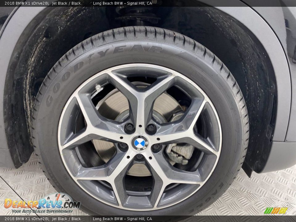 2018 BMW X1 sDrive28i Jet Black / Black Photo #6