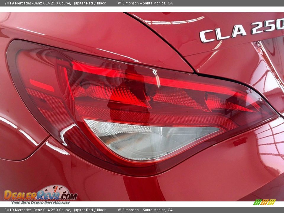 2019 Mercedes-Benz CLA 250 Coupe Jupiter Red / Black Photo #26