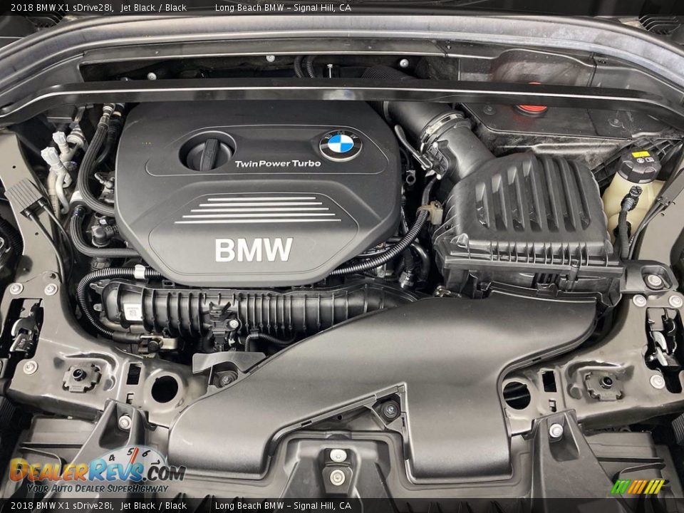 2018 BMW X1 sDrive28i Jet Black / Black Photo #12