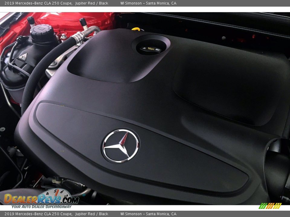 2019 Mercedes-Benz CLA 250 Coupe Jupiter Red / Black Photo #30
