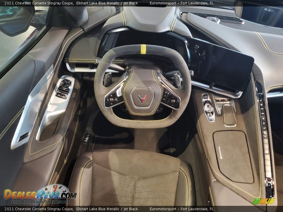 Jet Black Interior - 2021 Chevrolet Corvette Stingray Coupe Photo #27