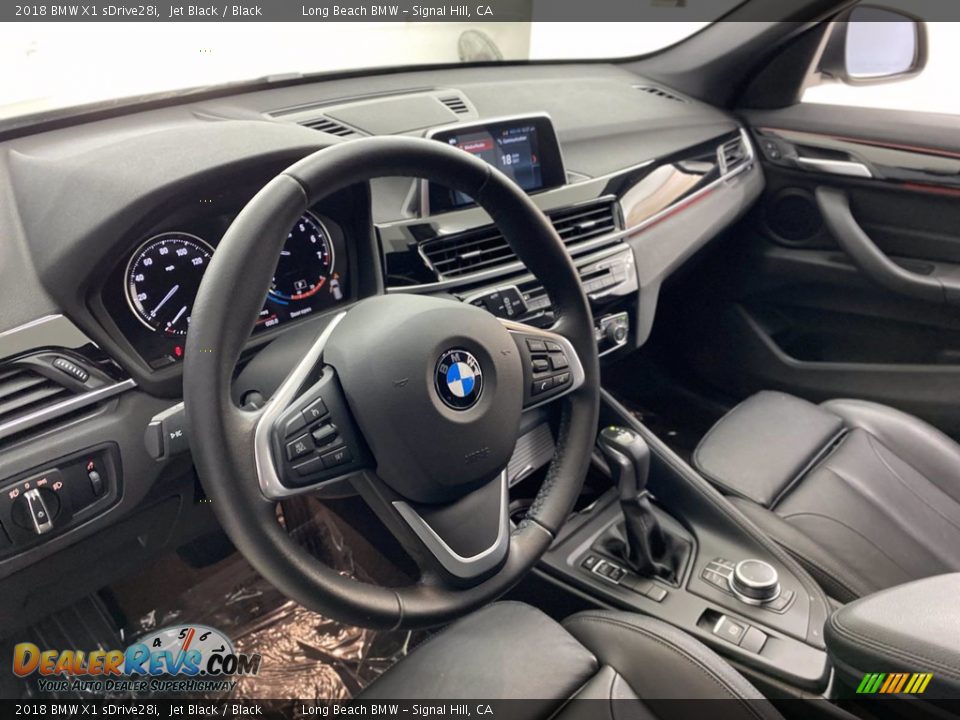 2018 BMW X1 sDrive28i Jet Black / Black Photo #16