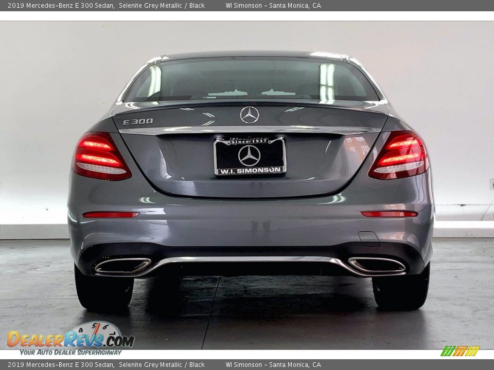 2019 Mercedes-Benz E 300 Sedan Selenite Grey Metallic / Black Photo #3