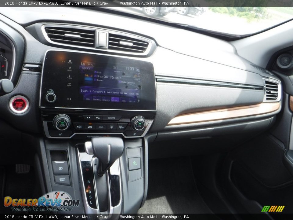 2018 Honda CR-V EX-L AWD Lunar Silver Metallic / Gray Photo #3