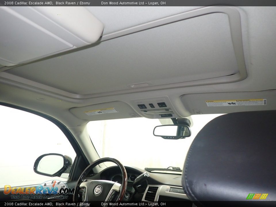 2008 Cadillac Escalade AWD Black Raven / Ebony Photo #2