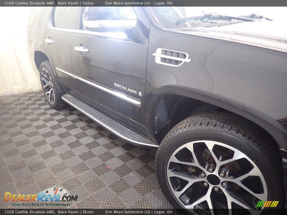 2008 Cadillac Escalade AWD Black Raven / Ebony Photo #5