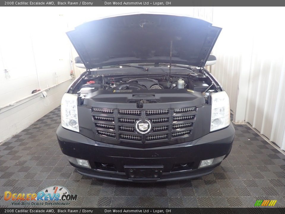 2008 Cadillac Escalade AWD Black Raven / Ebony Photo #7