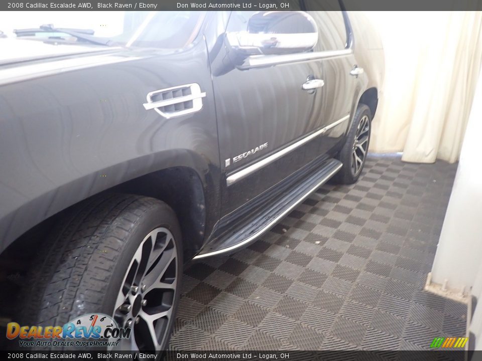 2008 Cadillac Escalade AWD Black Raven / Ebony Photo #10