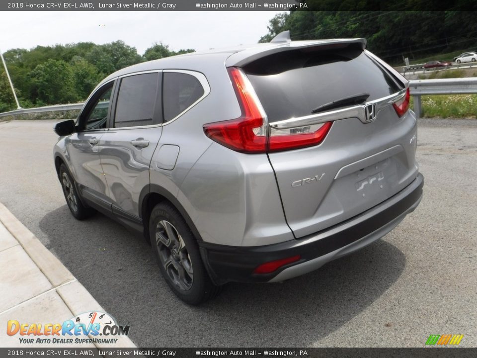 2018 Honda CR-V EX-L AWD Lunar Silver Metallic / Gray Photo #13