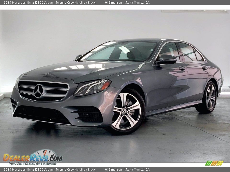 2019 Mercedes-Benz E 300 Sedan Selenite Grey Metallic / Black Photo #12