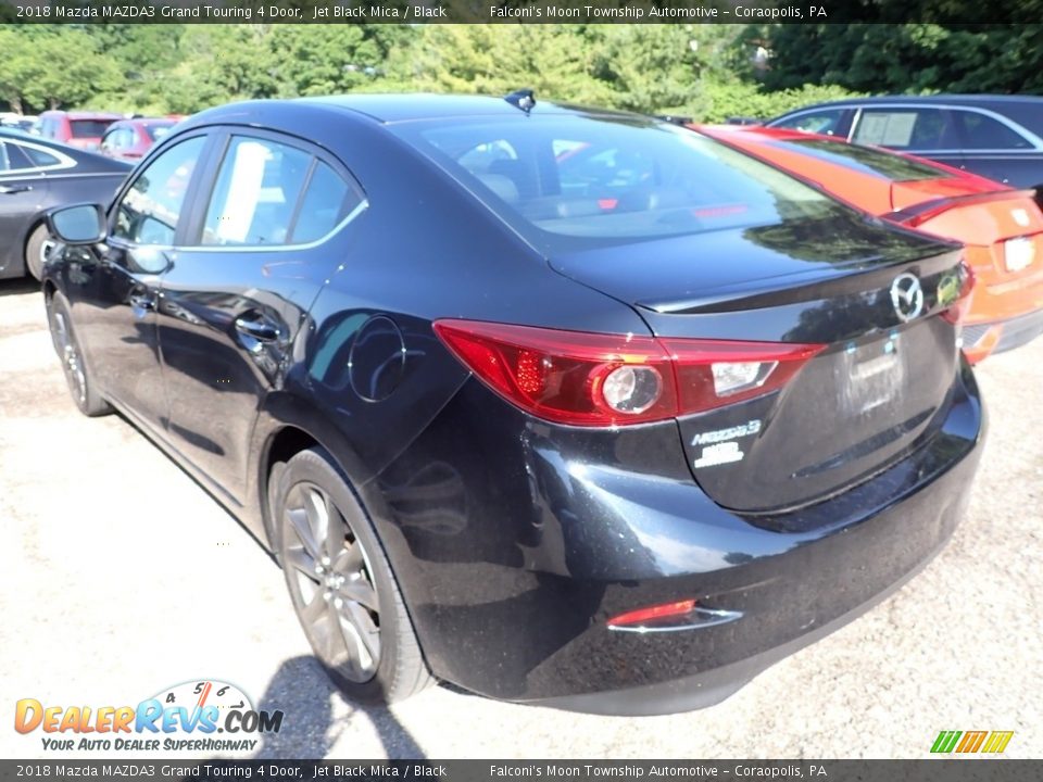 2018 Mazda MAZDA3 Grand Touring 4 Door Jet Black Mica / Black Photo #2