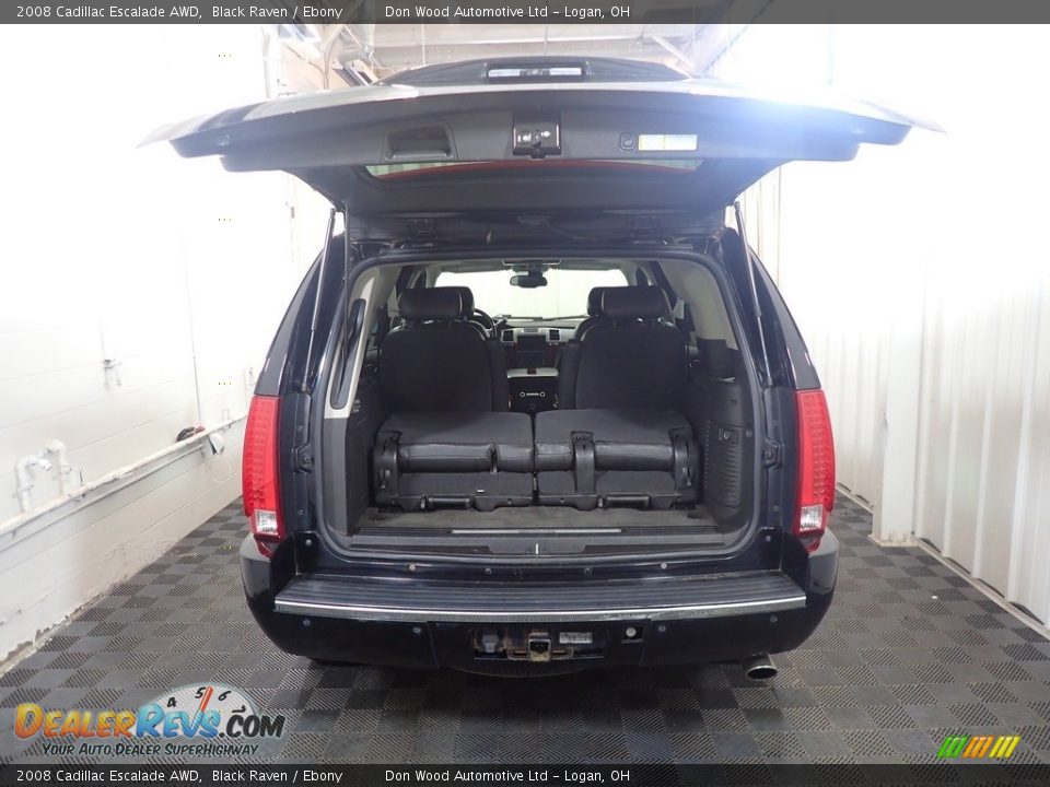 2008 Cadillac Escalade AWD Black Raven / Ebony Photo #13