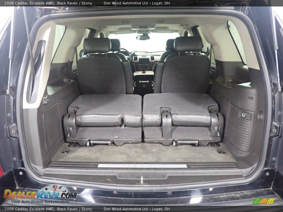 2008 Cadillac Escalade AWD Black Raven / Ebony Photo #15