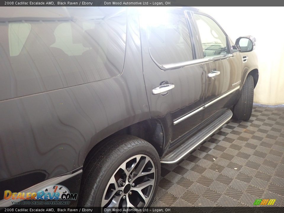 2008 Cadillac Escalade AWD Black Raven / Ebony Photo #18