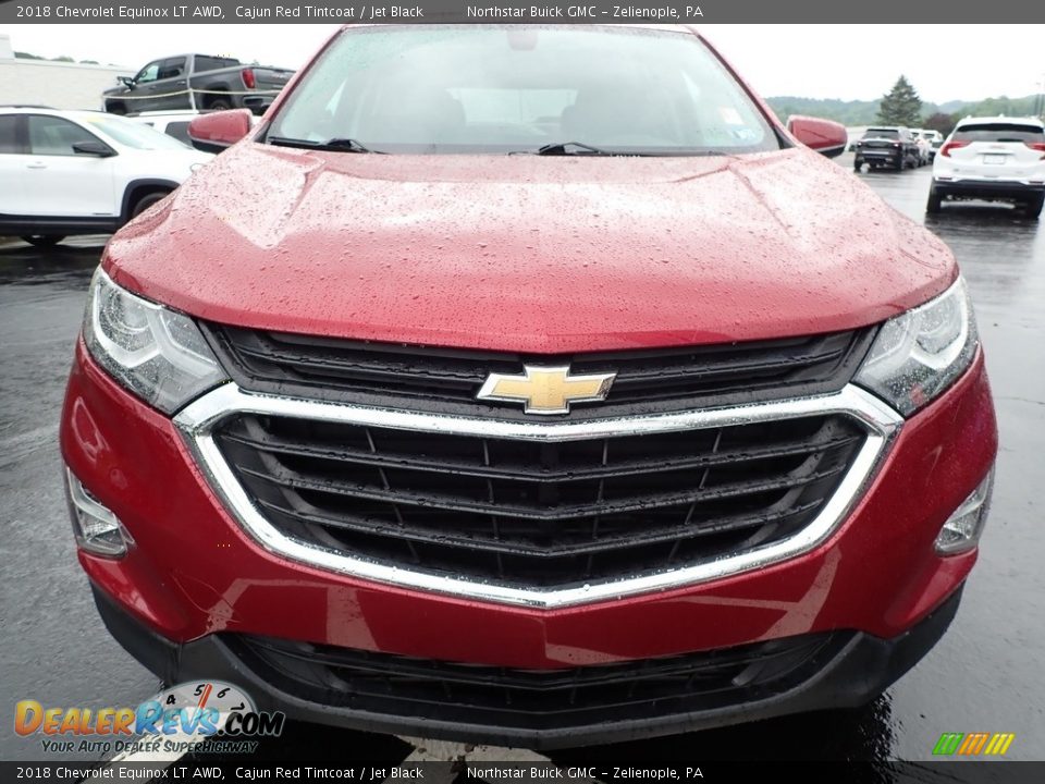 2018 Chevrolet Equinox LT AWD Cajun Red Tintcoat / Jet Black Photo #3