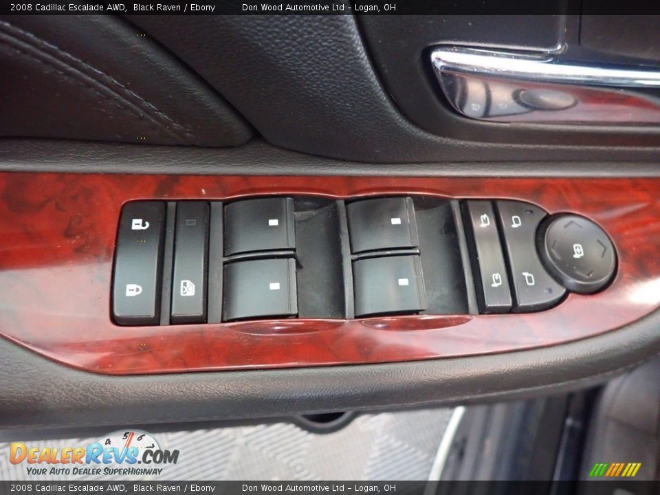 2008 Cadillac Escalade AWD Black Raven / Ebony Photo #20