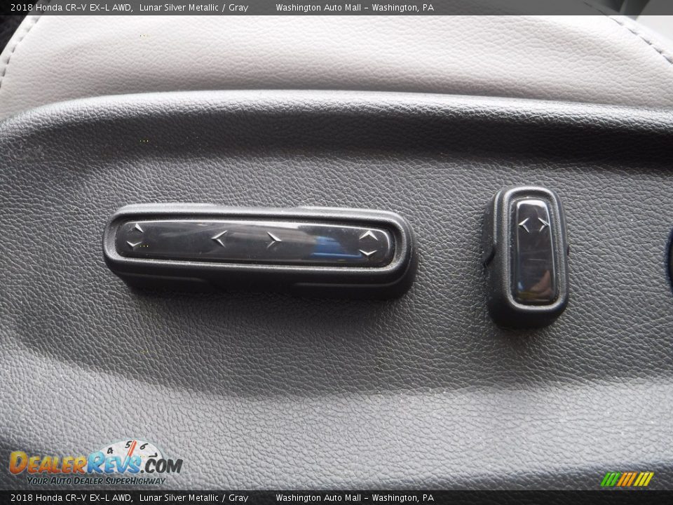 2018 Honda CR-V EX-L AWD Lunar Silver Metallic / Gray Photo #23