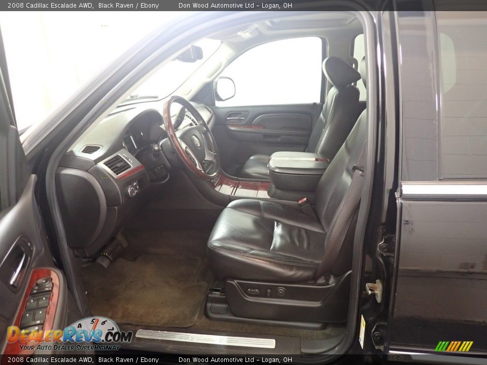 2008 Cadillac Escalade AWD Black Raven / Ebony Photo #21