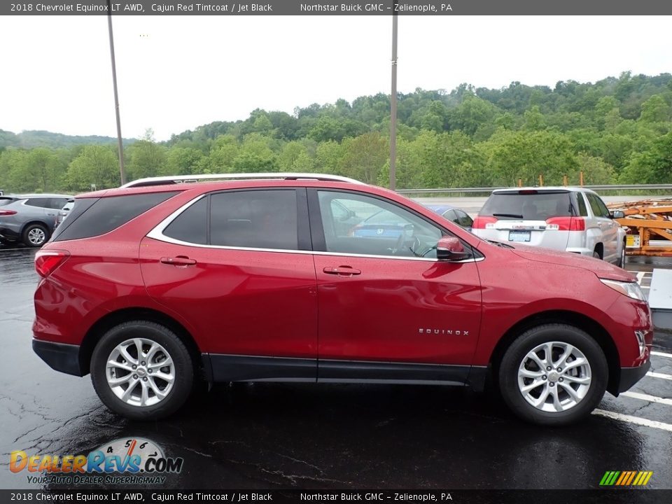 2018 Chevrolet Equinox LT AWD Cajun Red Tintcoat / Jet Black Photo #5