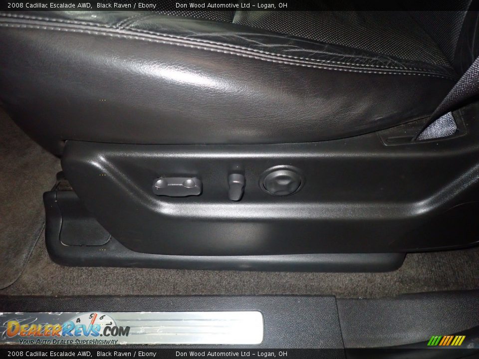 2008 Cadillac Escalade AWD Black Raven / Ebony Photo #22